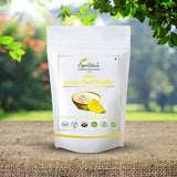Agrovishwa 100% Organic Lemon Peel Powder FACE BRIGHTENING MASK Pack Pore Cleansing Anti Blemish Acne AGEING Glowing Skin Care 100g pack