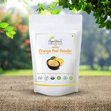 Agrovishwa 100% Organic Orange Peel Powder For Skin Lightening Brightening Wrinkle Free Skin Face Pack Whole Plant Used -100g