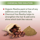 Agrovishwa Organic Reetha Powder For Silky & Smooth Hair -100gm