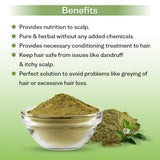 Agrovishwa 100% Organic Bhringraj Powder For Hair Care, Hair Growth , Natural Hair Conditioning-100g
