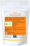 Agrovishwa 100% Organic Orange Peel Powder For Skin Lightening Brightening Wrinkle Free Skin Face Pack Whole Plant Used -100g